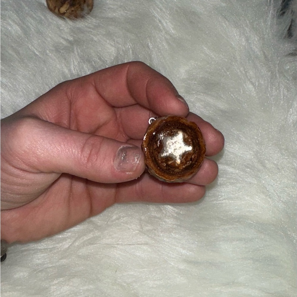 Reiki Charged Selenite Pinecone Necklace Pendant